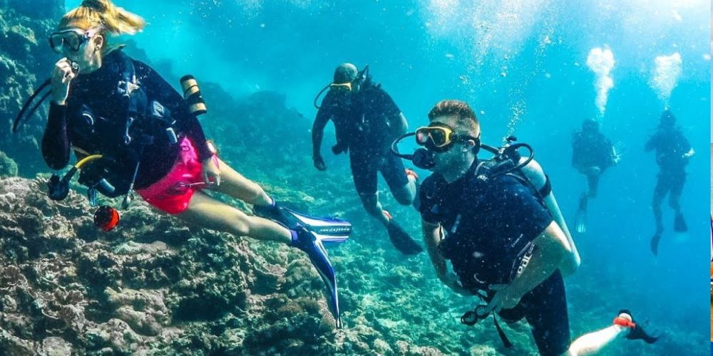 bautismo buceo los cristianos